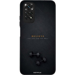 Sonique Men's Edition Θήκη (Xiaomi Redmi Note 11 4G / Redmi Note 11S) με Σχέδιο «Believe»