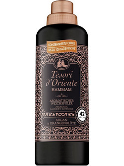 Tesori d'Oriente Hammam Μαλακτικό Ρούχων 760ml - Με άρωμα Argan & Άνθος Πορτοκαλιάς