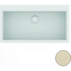 Sanitec 820 Ένθετος Νεροχύτης Γρανίτη Ματ Ultra Granite Orca 86x50cm