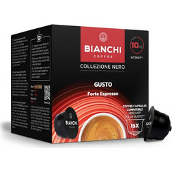 Bianchi Κάψουλες Espresso Forte Συμβατές με Μηχανή Dolce Gusto 16τμχ