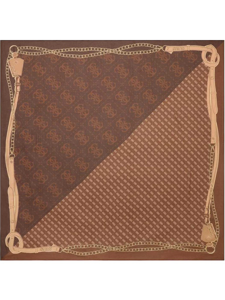 GUESS ACCESSORIES W LINDSEY PRINTED KEFIAH 120X120 - AW5536MOD03-BNL MULTI