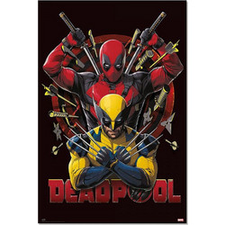 532074 ΑΦΙΣΑ 61Χ91,5ΕΚ MARVEL DEADPOOL AND WOLVERINE 2