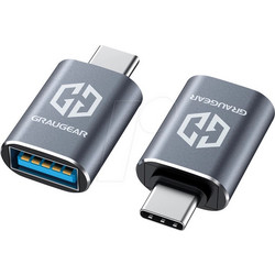 Graugear Μετατροπέας USB-C male σε USB-A female (G-AD-ATC-10G-2) G-AD-ATC-10G-2