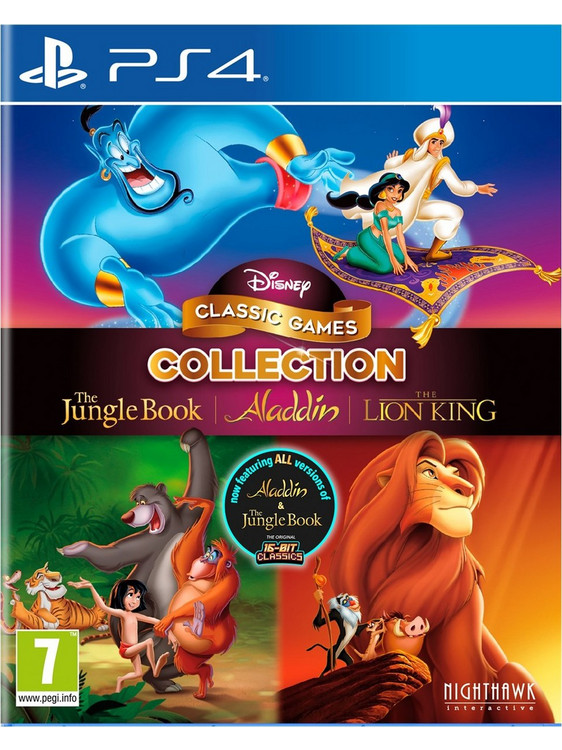Disney Classic Games Collection The Jungle Book & Aladdin & Lion King PS4