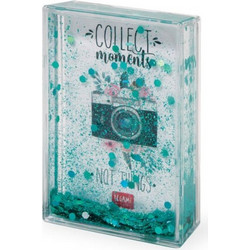LEGAMI Liquid Glitter Photo Frame - Κορνίζα με μπλε Glitter - Collect Memories