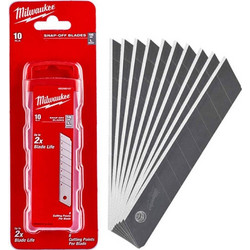 Λάμες Για Μαχαίρι Φαλτσέτα 18mm 10Τεμ Milwaukee 4932480107