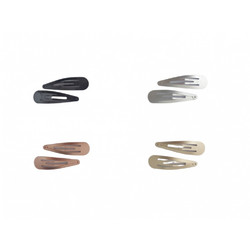 Ro Accessories Κλικ Κλακ Μαλλιών 5cm Σετ 2 τμχ 12-0046