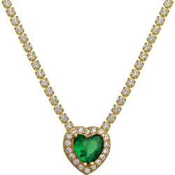 Prince Silvero Γυναικείο Κολιέ Ροζέτα από Ασήμι 925 3A-KD630-3E