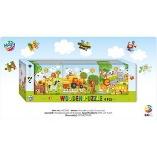Παιδικό Puzzle Grafix Ξύλινο Farm 9 Κομμάτια
