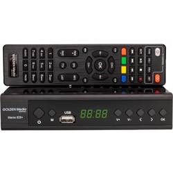 Golden Media MANIA 828 Ψηφιακός Δέκτης Mpeg-4 Full HD με PVR