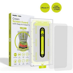 Mobile Origin Screen Guard For iPhone 17 Case Friendly 2-Pack