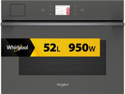 Whirlpool WCT11A9FHTSSMA Εντοιχιζόμενος Φούρνος Μικροκυμάτων με Grill 53lt Μαύρος