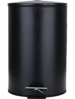 Estia 02-3791 ΧΑΡΤΟΔΟΧΕΙΟ ΜΠΑΝΙΟΥ CLASSIC SOFT CLOSE 5lt ΜΑΤ ΜΑΥΡΟ *