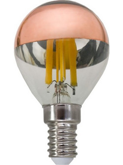 FILAMENT LED 1xE14 DIM 1xG45 ΡΟΖ ΧΡΥΣΟ 5W 2700K 230V AC 620LM RA80 30000HRS 180 / BOVA5WWDIMRG