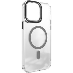 MLK+ Semiclear Magnetic Hard Stand Case για Apple iPhone 11 - Μαύρο