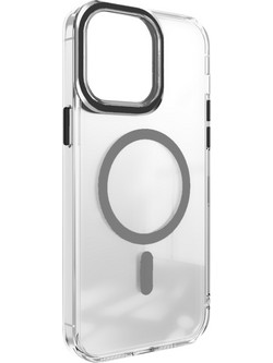 MLK+ Semiclear Magnetic Hard Stand Case για Apple iPhone 11 - Μαύρο