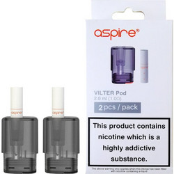 Aspire Vilter 1.0ohm 2ml Cartridges 2pcs