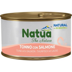 Natua The Nature Adult with Tuna & Salmon in Broth 85gr