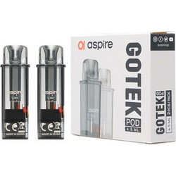 Aspire Gotek 0.8ohm 4.5ml Cartridges 2pcs