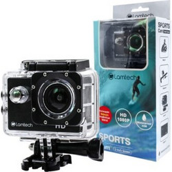 Action Camera Full HD (1080p) waterproof black Lamtech LAM021158