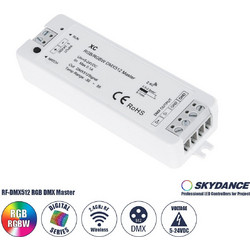GloboStar 73157 XC SKYDANCE DC RF 2.4Ghz DMX512 Master Digital DC 5-24V - IP20 Μ10.5 x Π3.5 x Υ2cm