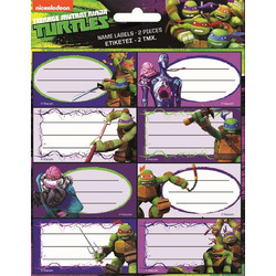 Ετικέτες Τετραδίων Σετ 2 Τμχ NINJA TURTLES (774-02346)