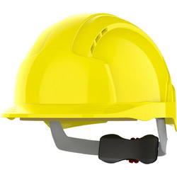 Κράνος JSP EVOLITE WHEEL RATCHET - YELLOW