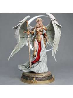 Φιγούρα Elf Valkyrie Fanart 3D εκτυπωμένη