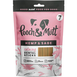 Pooch & Mutt Dental Sticks Calming Hemp & Sage 7τμχ 251gr