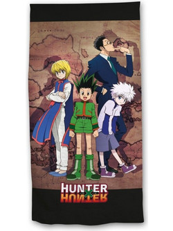 Hunter Beach towel Cotton - World Map