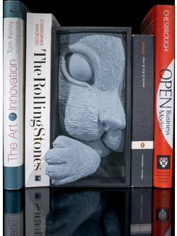 Cat's Curiosity Black Grey 3D Book Nook 5084