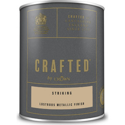 Μεταλλικό Χρώμα Νερού Χρυσό Παλ Ματ/ Striking CRAFTED Crown 125ml