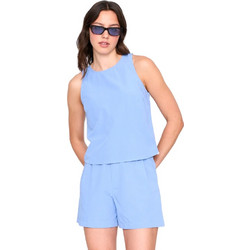24colours Cotton Shorts Γυναικείο Σορτς Μπλε