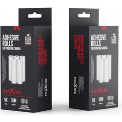 Maxlife adhesive roll set for printing camera