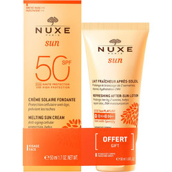 Nuxe Sun Melting Cream SPF50 50ml + After Sun Lotion 50ml