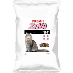Premil Cat Food Zina Ξηρά Τροφή Γάτας με Κοτόπουλο +amp Συκώτι 1kg Χύμα
