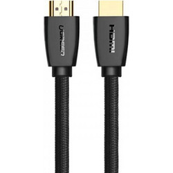 Ugreen Καλώδιο HDMI 2.0 Braided HDMI Male to HDMI Male 10m Black