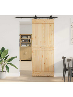 vidaXL Πόρτα Εσωτερική Συρόμενη Ξύλινη 80x210cm 3445264
