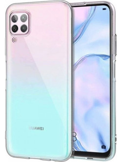 Forcell Huawei P40 Lite Θήκη Σιλικόνης 1.00 mm TPU - Διάφανη