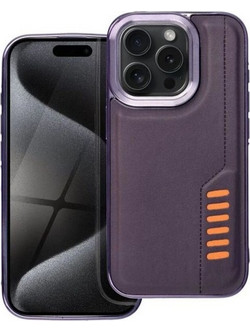 Forcell iPhone 16 Pro Max Milano Θήκη Σιλικόνης - Dark Purple