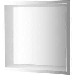 Εσοχή τοίχου Imex Atlantic HOR001/NQ Ματ Νίκελ 33x33x10cm HOR001/NQ
