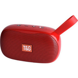 T&G TG-173 Ηχείο Bluetooth 5W με Ραδιόφωνο Κόκκινο