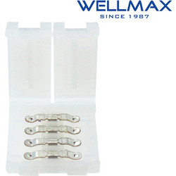 CONNECTOR ΤΑΙΝΙΑΣ LED 10mm RGB WELLMAX