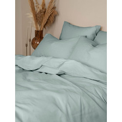 Sunshine Home Σετ Σεντόνια Υπέρδιπλα Βαμβακερά 235x270 Feelings 105 Aqua