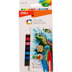 Κηροπαστέλ 12 χρωμάτων Color Emotion Deli 231.941886