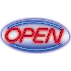 Neon Plexi Forever Light FPNE04X OPEN (USB, On/Off & Dimmer) Μπλέ - Κόκκινο N64439