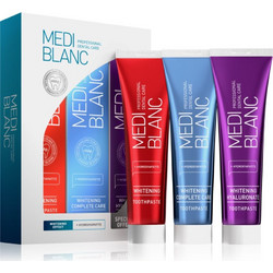 Mediblanc Whitening Toothpastes Set Οδοντόκρεμες για Λεύκανση 3x100ml