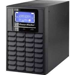 PowerWalker VFI 1000 C LCD UPS On-Line 1000VA 800W Καθαρού Ημιτόνου με 3 Πρίζες C13