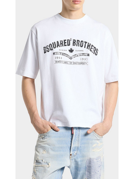 DSQUARED2 ΜΠΛΟΥΖΑ S74GD1599D20106-100 White