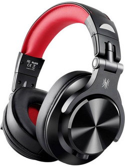 OneOdio A71 Hi-Res Studio Ενσύρματα Ακουστικά DJ Over Ear με Noise Cancelling Μαύρα